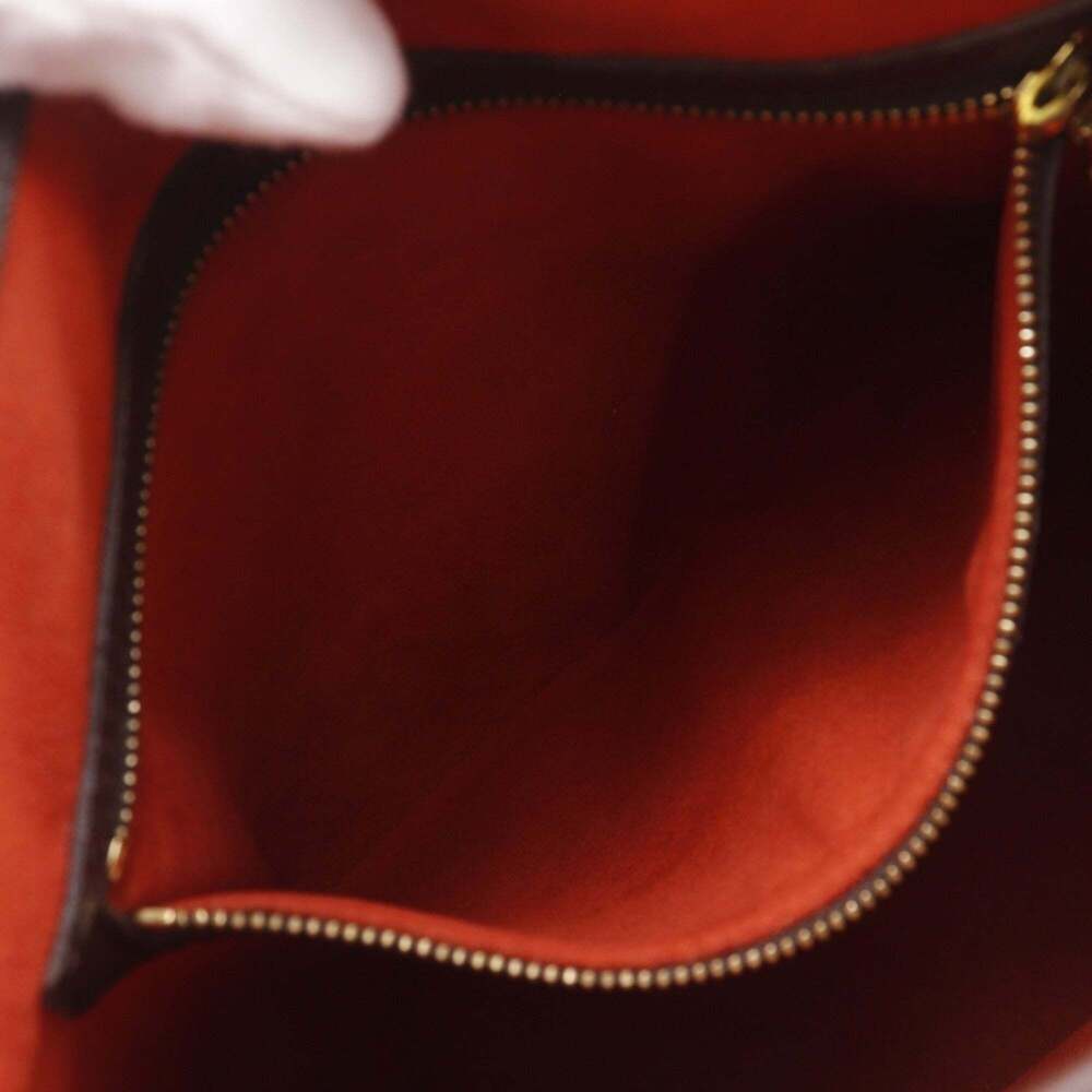LOUIS VUITTON Brown Damier Canvas Tote Bag - Picture 10 of 16